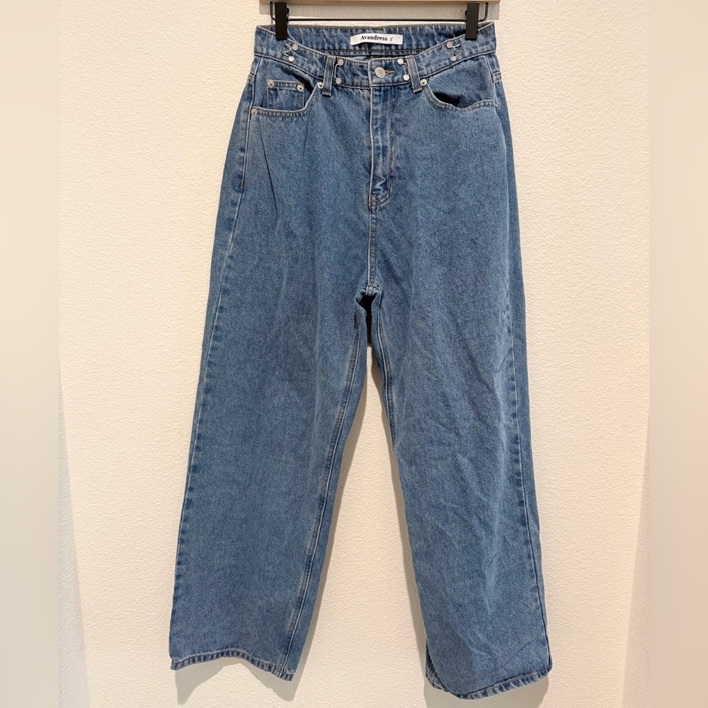 AVANDRESS Baggy Jeans Japanese fashion Korean Street Style